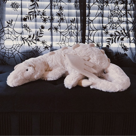 Jellycat Huge Snow Dragon New - Picture 1 of 4